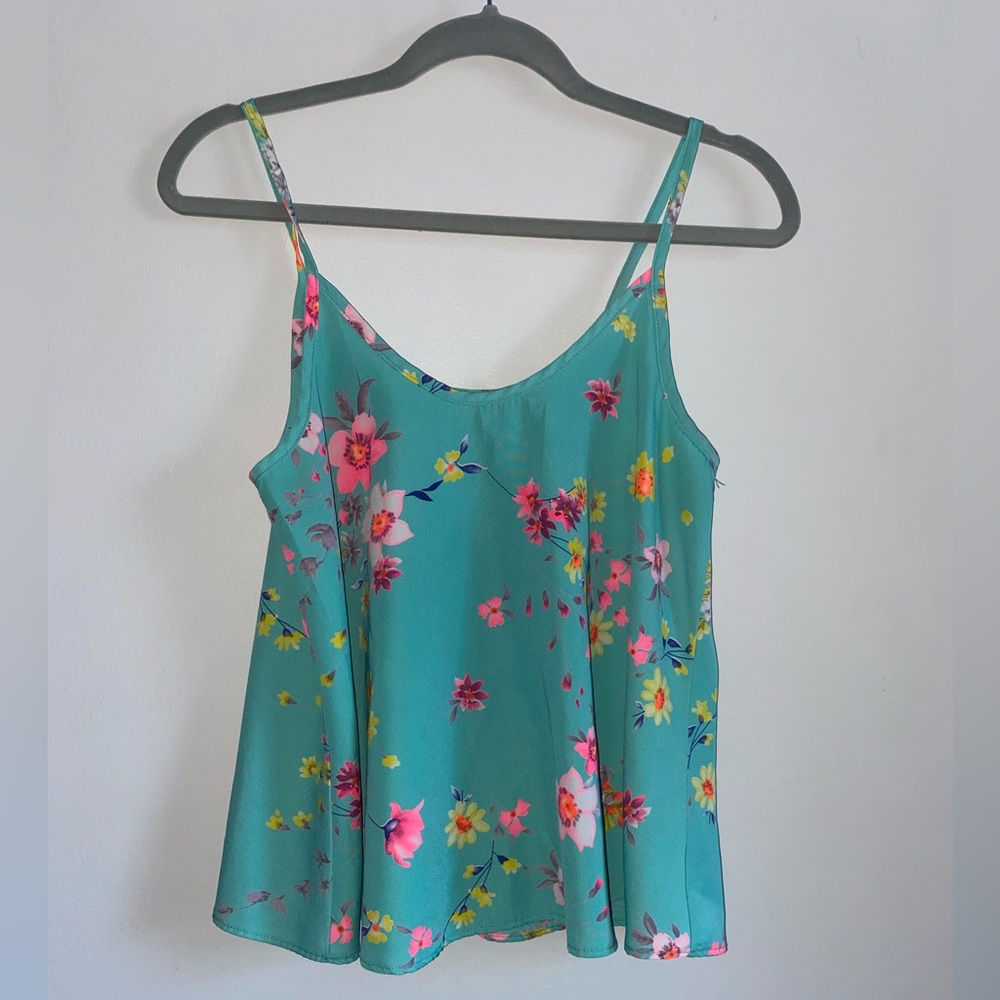 Noble U California Floral Tank Top